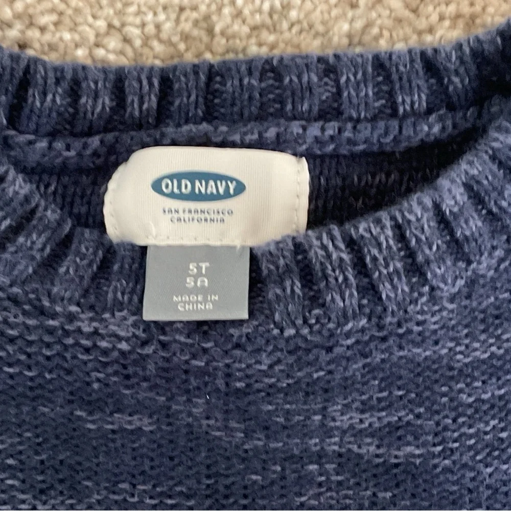 Old Navy Sweater with Patches 5T